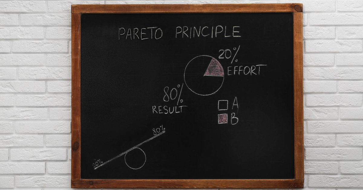 The 80/20 Rule (Pareto Principle)